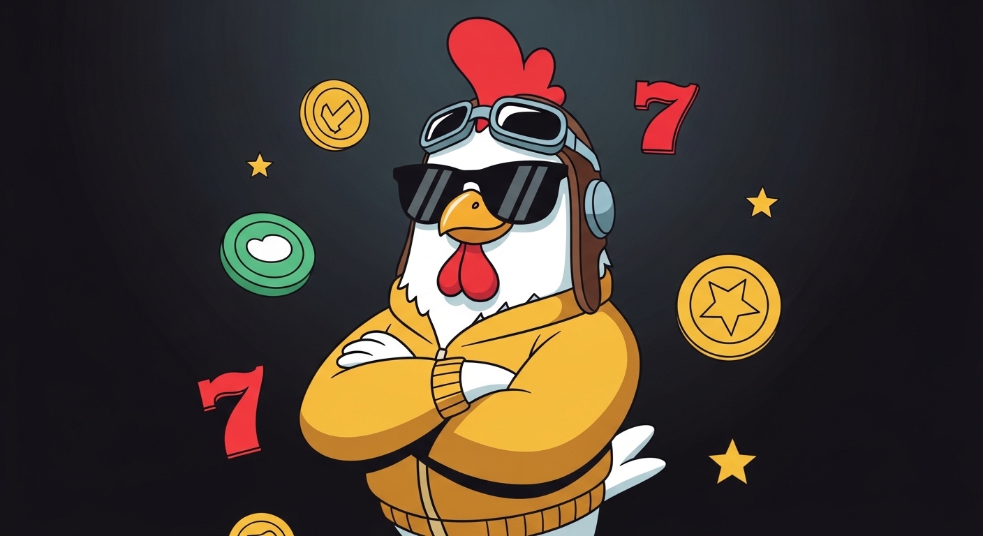Pilot Chicken Casino — multiplier growing during flight