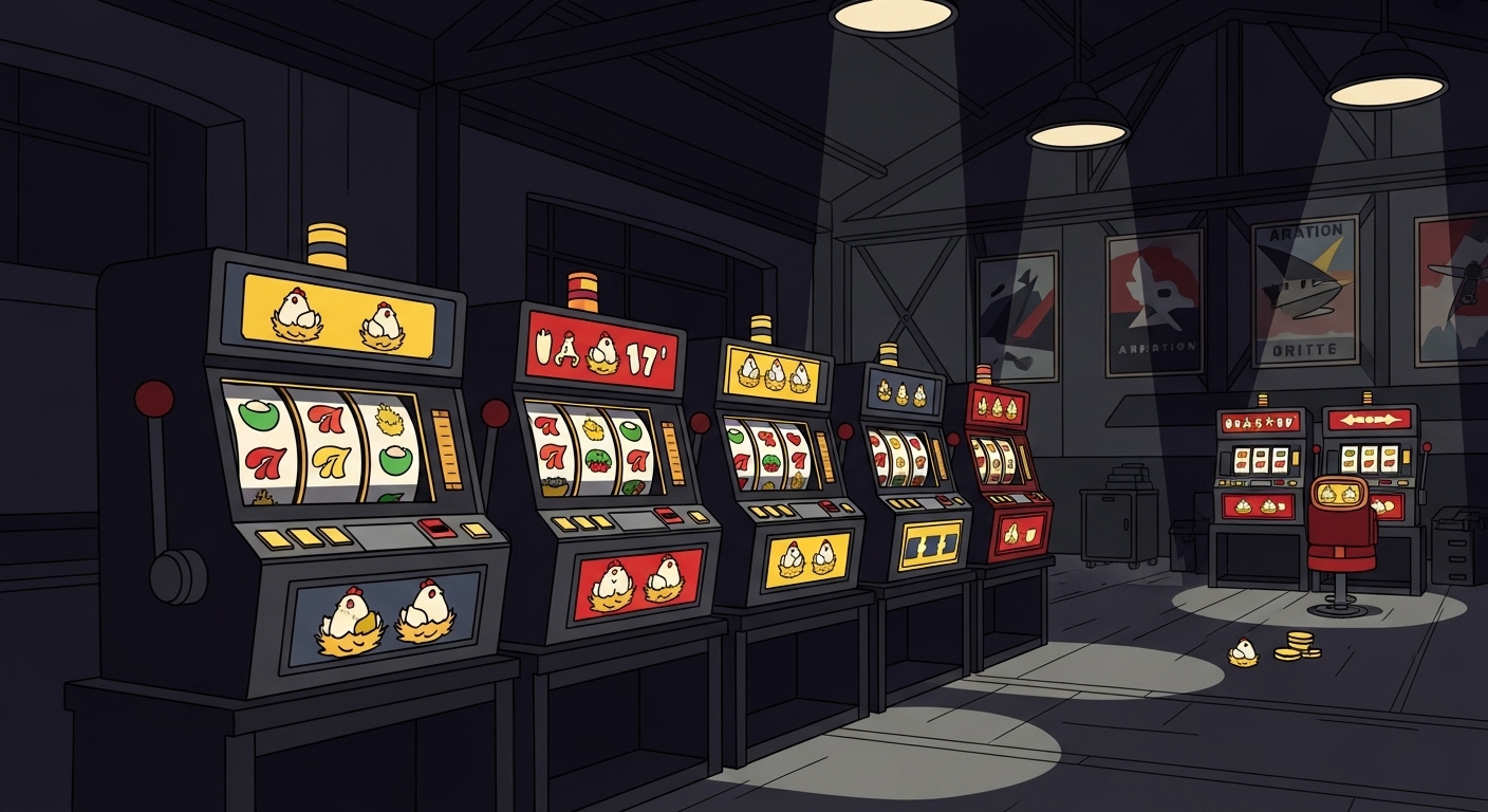 Pilot Chicken Casino — mobile gameplay on smartphone
