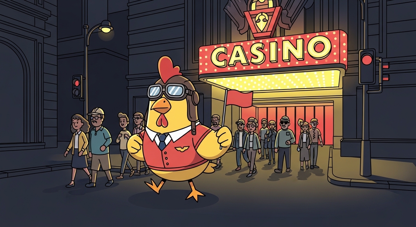 Pilot Chicken Casino — registration process